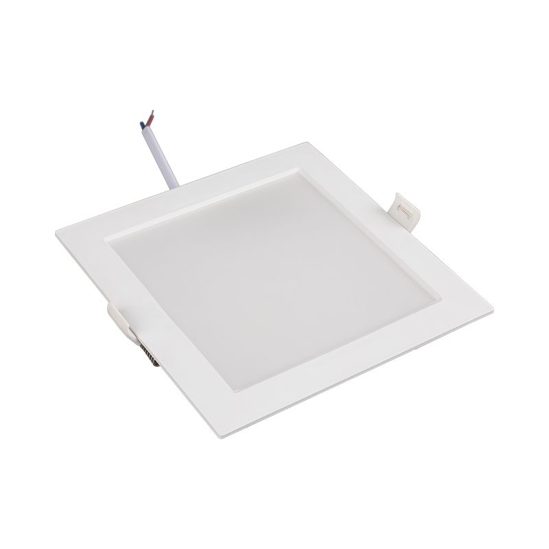 Square Slim Office Recessed Mounted 3w 6W 12W 18W 24W Plastic Led Panel Light