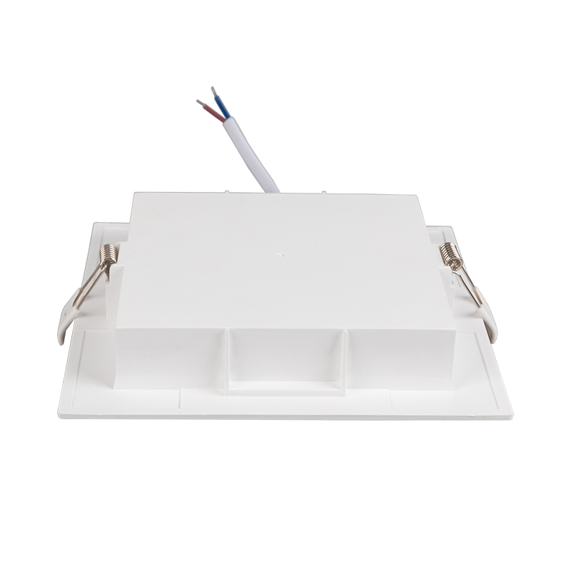 Square Slim Office Recessed Mounted 3w 6W 12W 18W 24W Plastic Led Panel Light