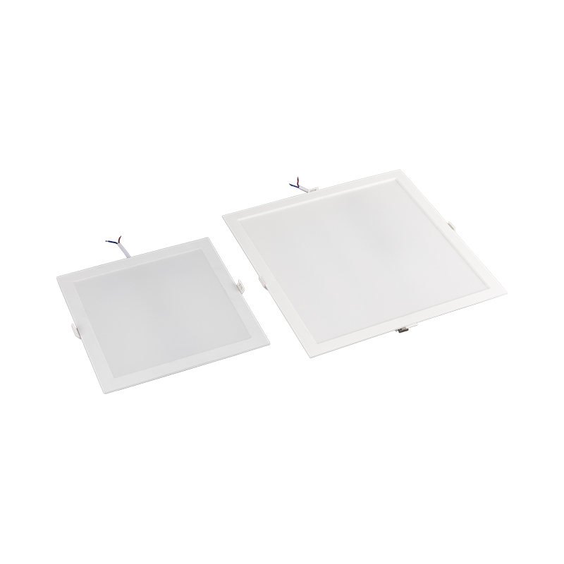 Square Slim Office Recessed Mounted 3w 6W 12W 18W 24W Plastic Led Panel Light