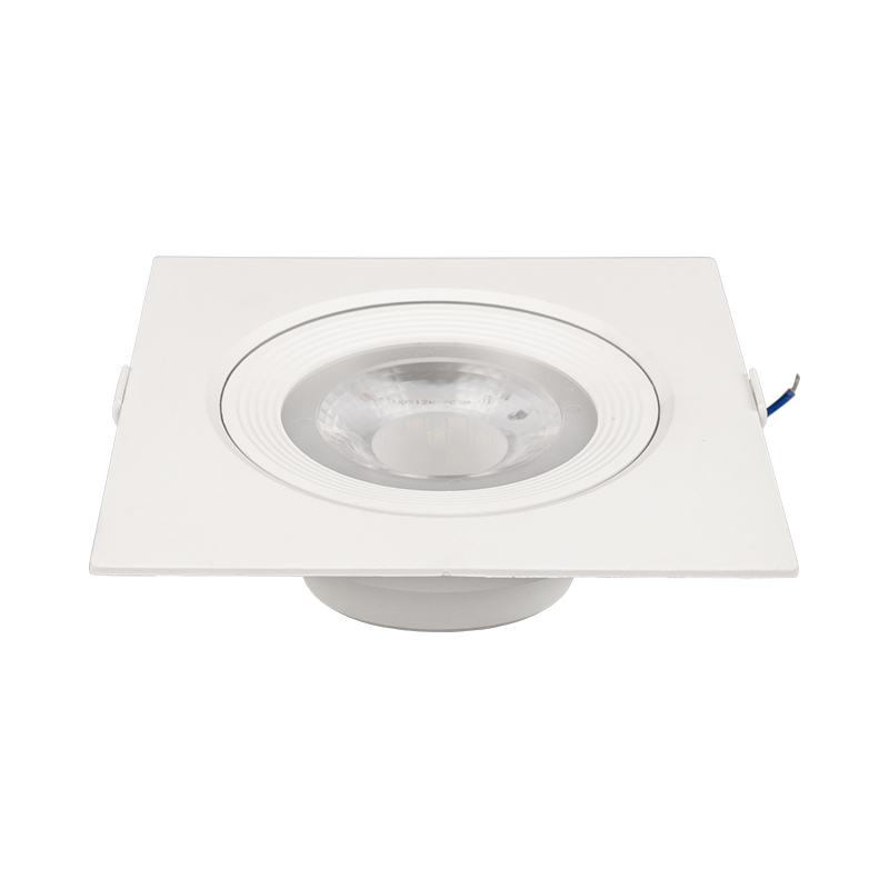 Square plastic recessed led spotlight for home office led spot light