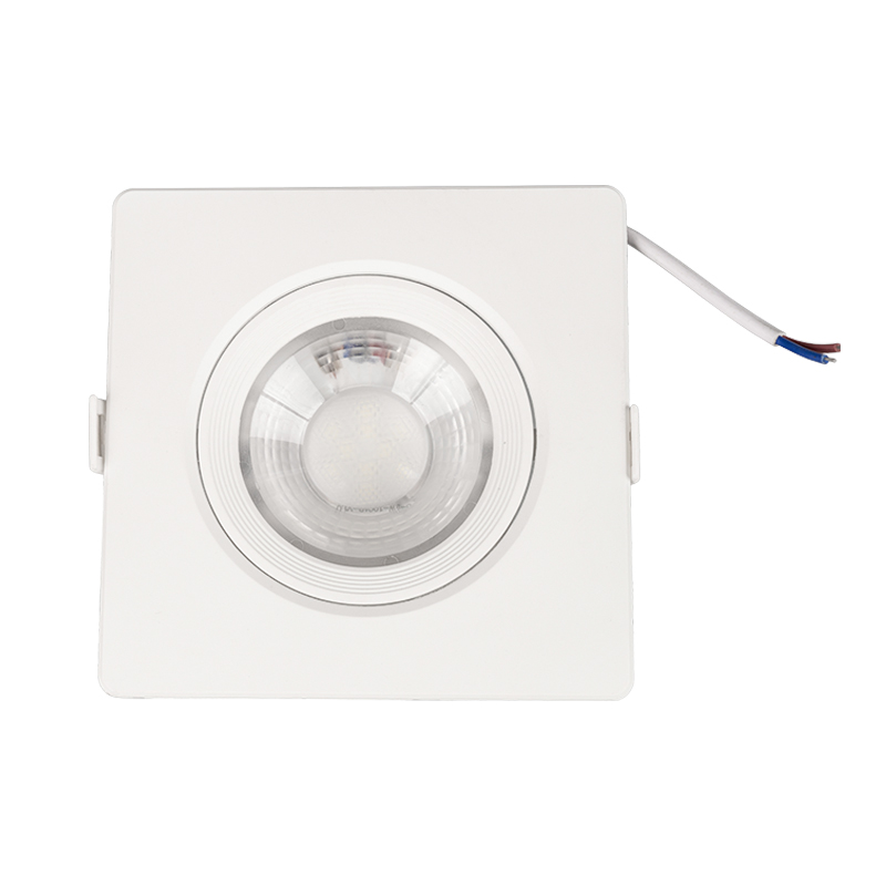 Square plastic recessed led spotlight for home office led spot light