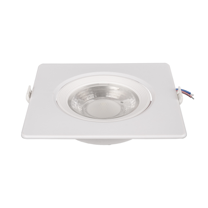 Square plastic recessed led spotlight for home office led spot light