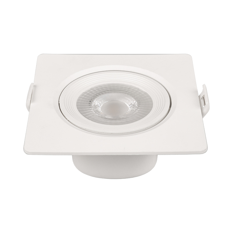 Square plastic recessed led spotlight for home office led spot light