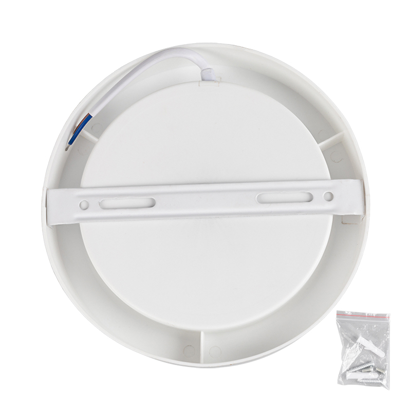 Indoor Office Plastic Recessed Round LED Ceiling Backlit Panel Light