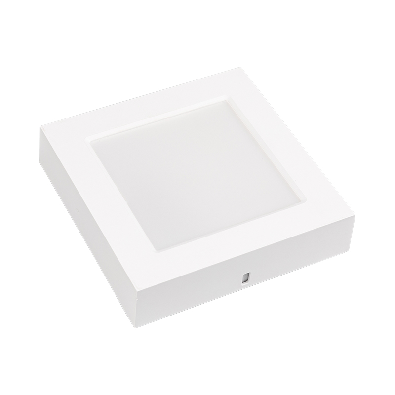 Square Slim Office Surface Mounted 3w 6W 12W 18W 24W Aluminum Plastic Led Panel Light