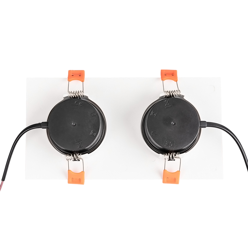 Two sound ABS+PC+ BPT+ALU anti-glare downlight