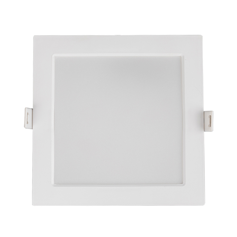 Square Slim Office Recessed Mounted 3w 6W 12W 18W 24W Plastic Led Panel Light