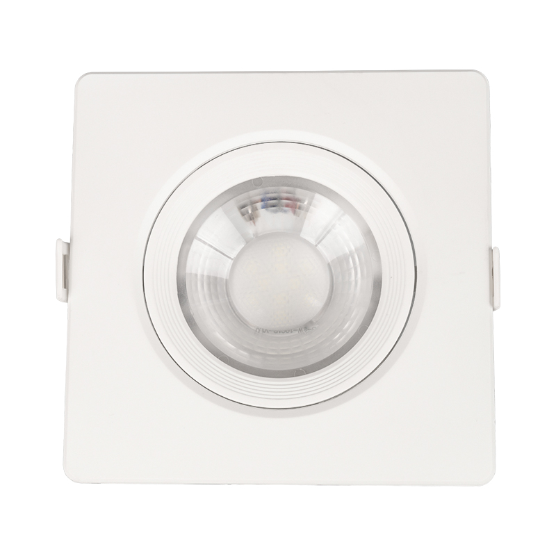 Square plastic recessed led spotlight for home office led spot light