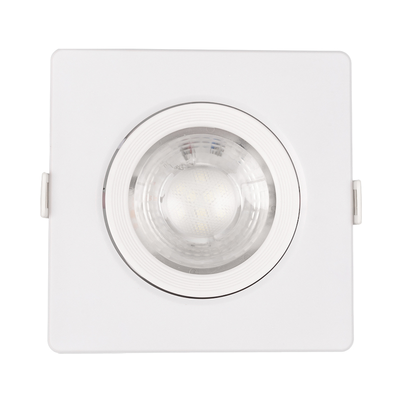 Square plastic recessed led spotlight for home office led spot light