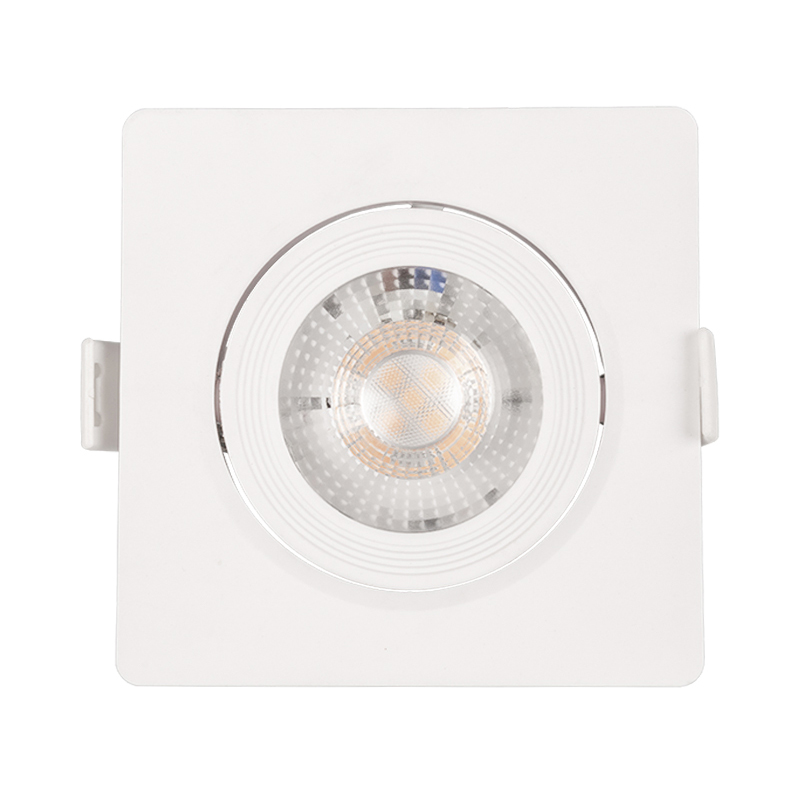 Square plastic recessed led spotlight for home office led spot light