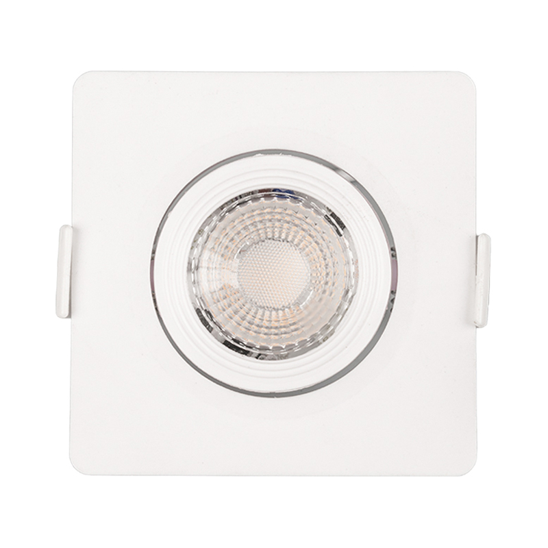 Square plastic recessed led spotlight for home office led spot light