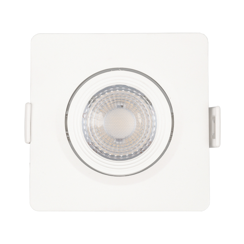 Square plastic recessed led spotlight for home office led spot light