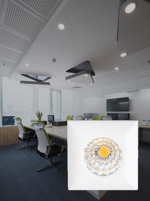 ON-MNF03 White Round 1W Indoor LED Downlight